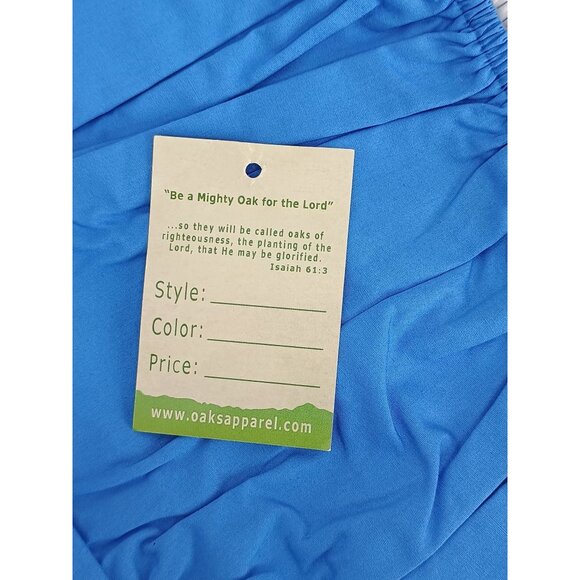 The Oaks Apparel Baby Girl Polka Dot Top & Blue Bloomer Set 9M - Picture 7 of 9